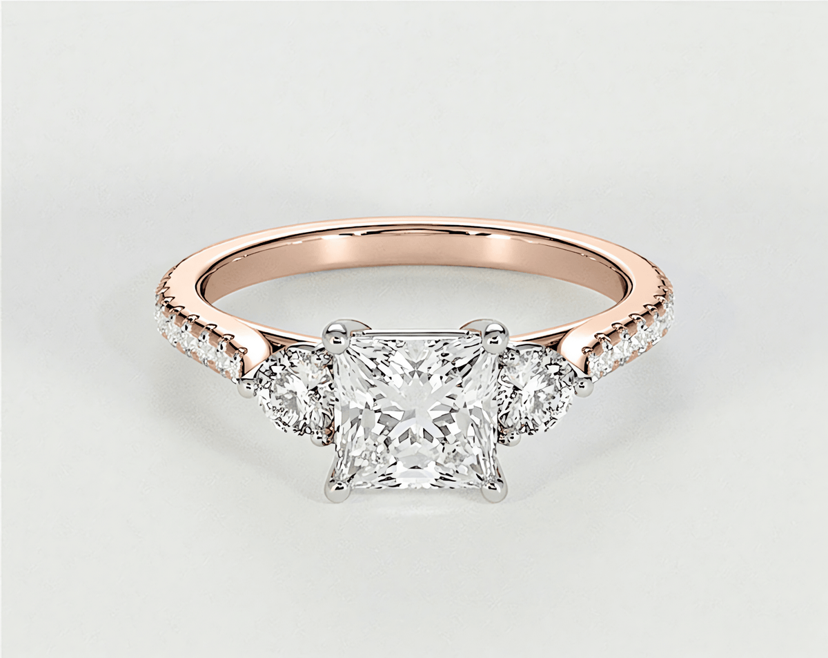Sahara - Princess - Engagement Rings - Ramzi & Co.®