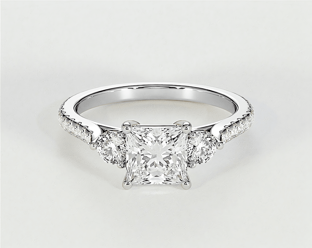 Sahara - Princess - Engagement Rings - Ramzi & Co.®