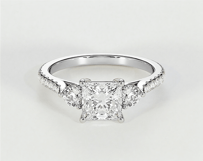 Sahara - Princess - Engagement Rings - Ramzi & Co.®