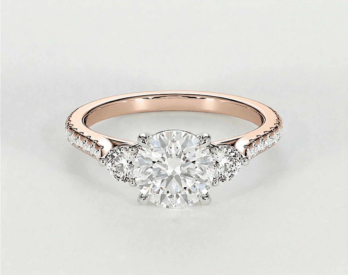 Sahara - Round - Engagement Rings - Ramzi & Co.®