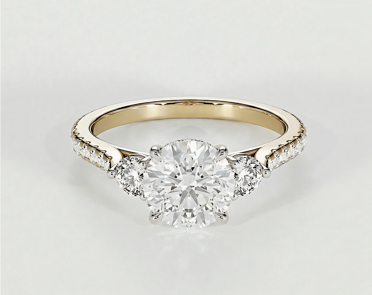 Sahara - Round - Engagement Rings - Ramzi & Co.®
