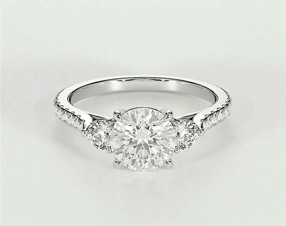 Sahara - Round - Engagement Rings - Ramzi & Co.®