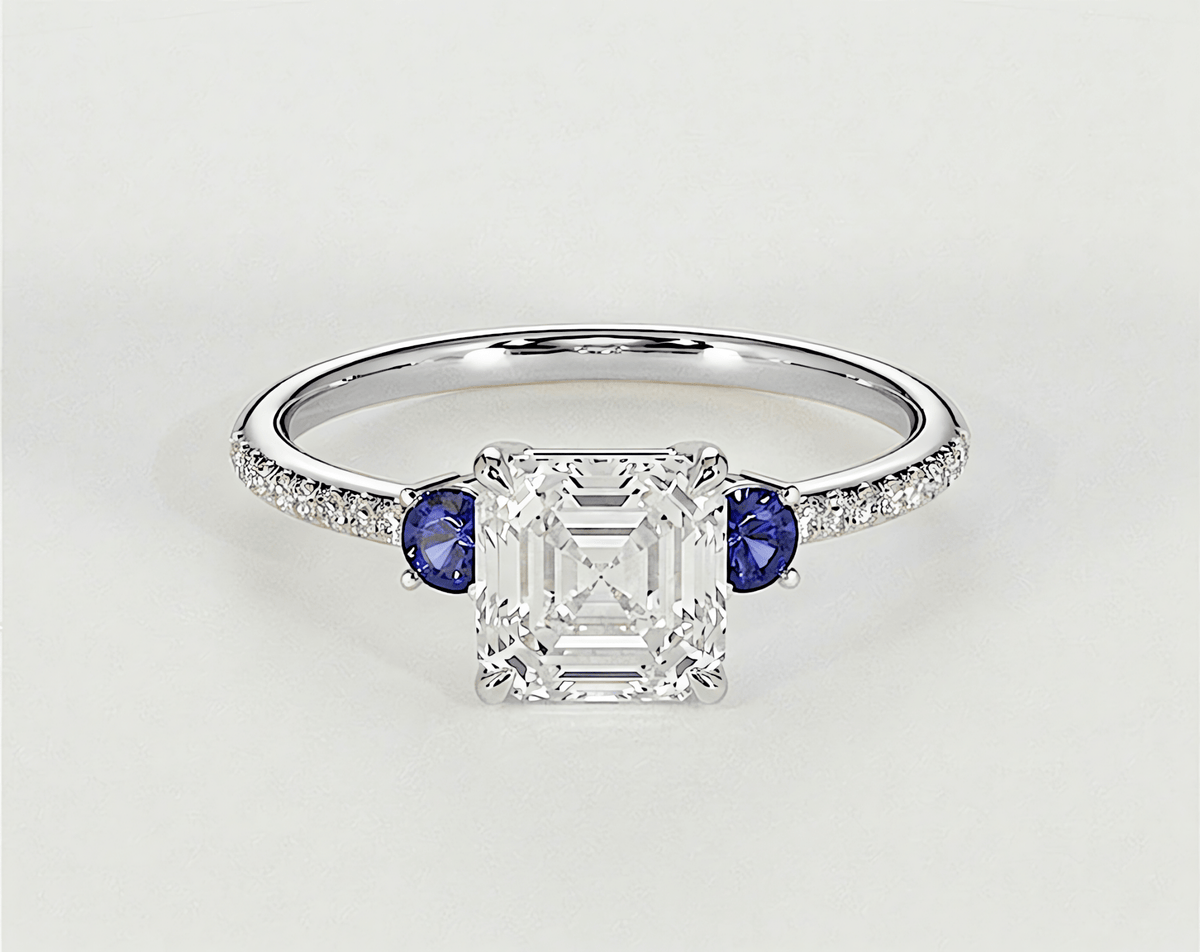 Sahira - Asscher - Engagement Rings - Ramzi & Co.®