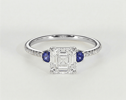 Sahira - Asscher - Engagement Rings - Ramzi & Co.®