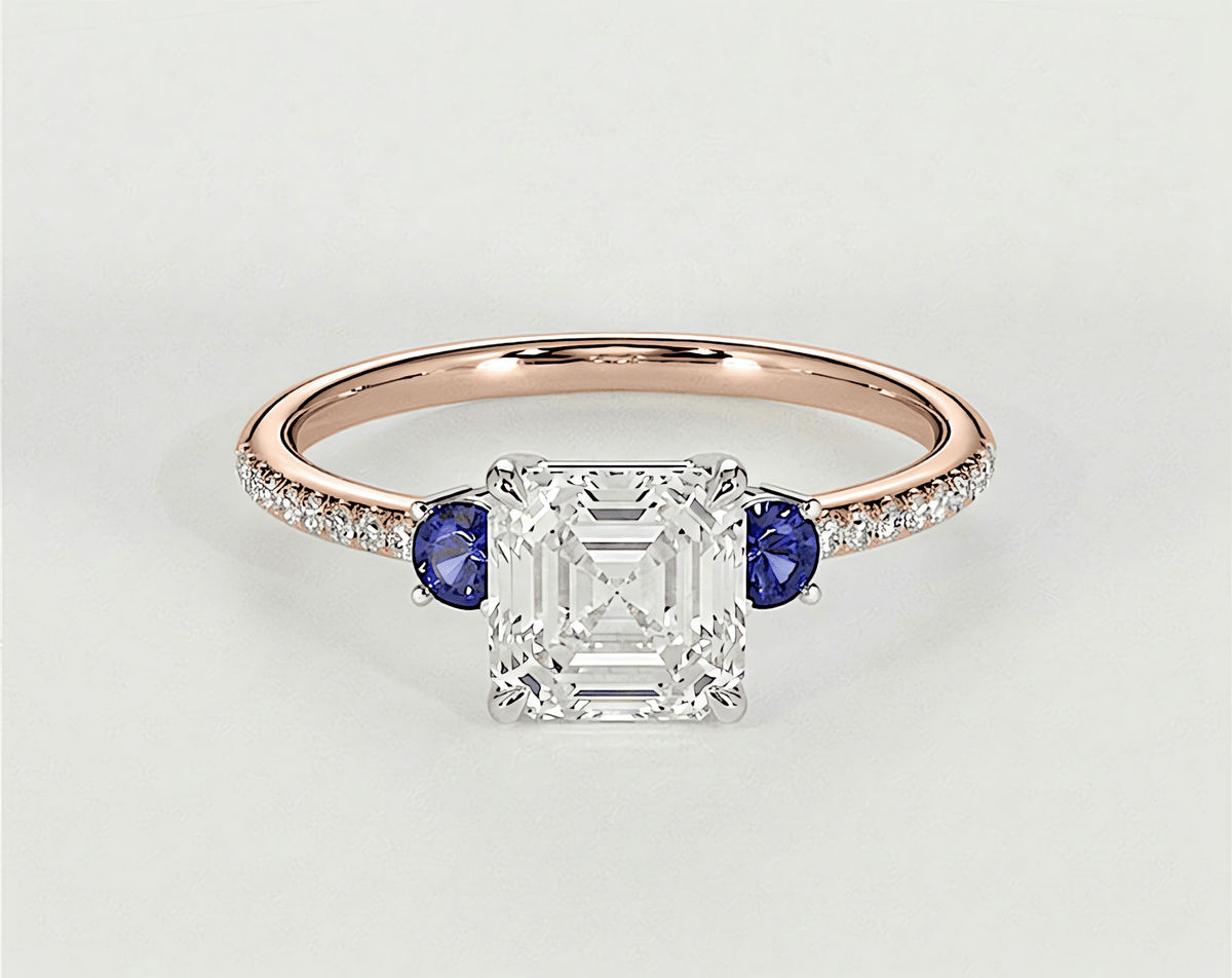 Sahira - Asscher - Engagement Rings - Ramzi & Co.®