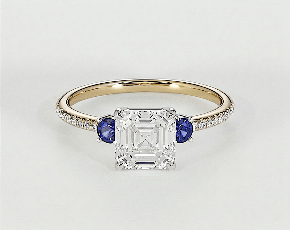 Sahira - Asscher - Engagement Rings - Ramzi & Co.®
