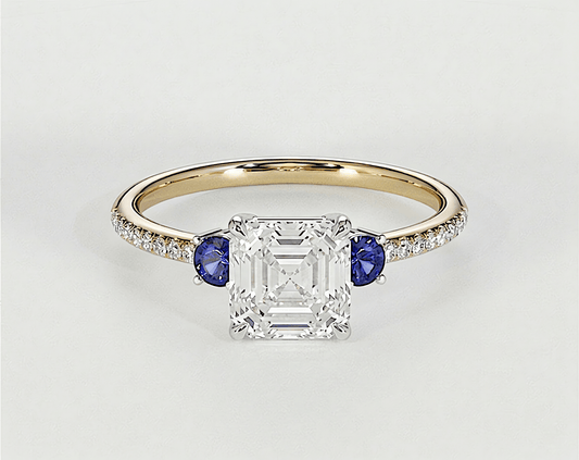 Sahira - Asscher - Engagement Rings - Ramzi & Co.®