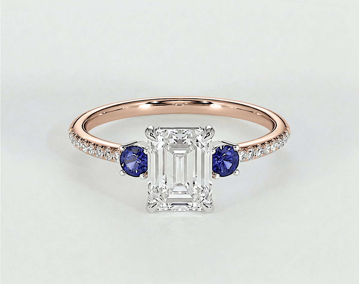 Sahira - Emerald - Engagement Rings - Ramzi & Co.®