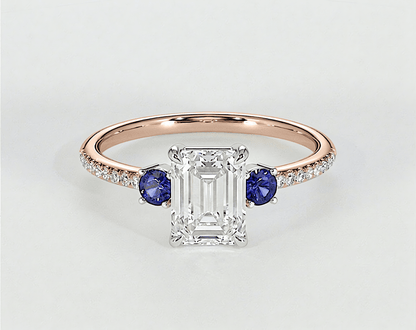 Sahira - Emerald - Engagement Rings - Ramzi & Co.®