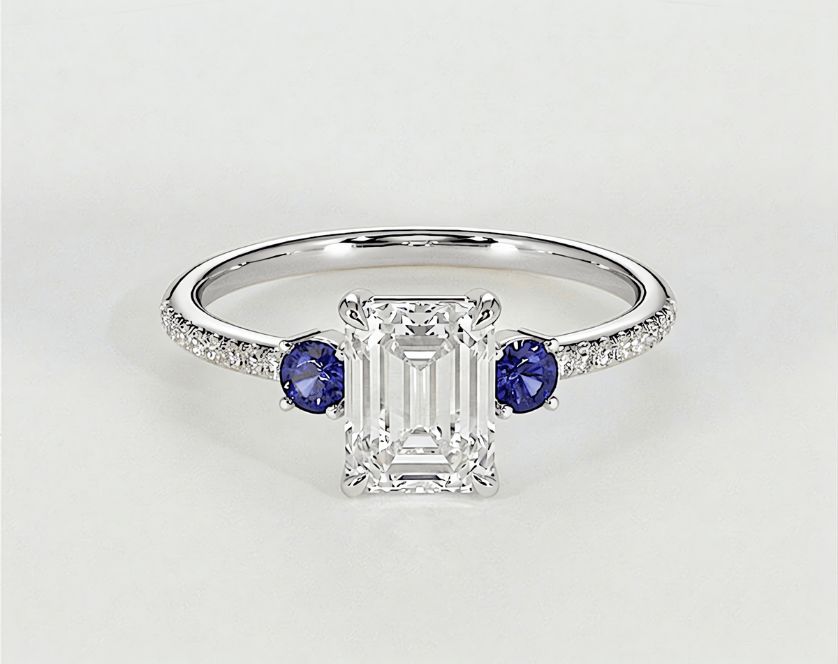 Sahira - Emerald - Engagement Rings - Ramzi & Co.®