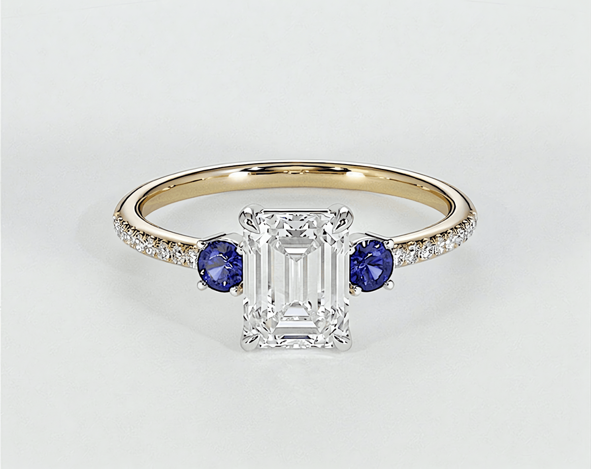 Sahira - Emerald - Engagement Rings - Ramzi & Co.®
