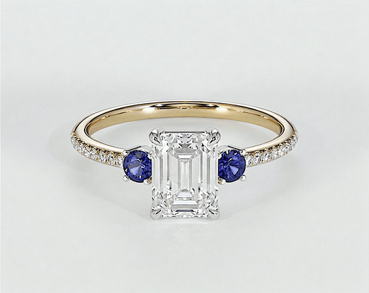 Sahira - Emerald - Engagement Rings - Ramzi & Co.®