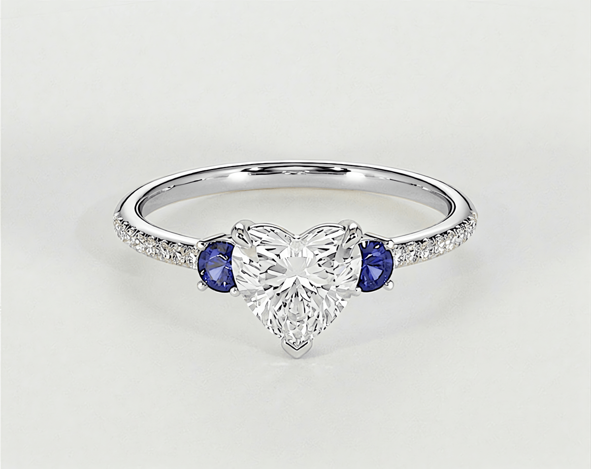 Sahira - Heart - Engagement Rings - Ramzi & Co.®