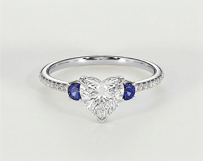 Sahira - Heart - Engagement Rings - Ramzi & Co.®