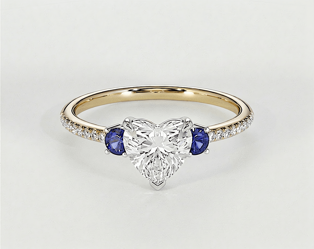 Sahira - Heart - Engagement Rings - Ramzi & Co.®