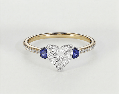 Sahira - Heart - Engagement Rings - Ramzi & Co.®
