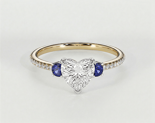 Sahira - Heart - Engagement Rings - Ramzi & Co.®