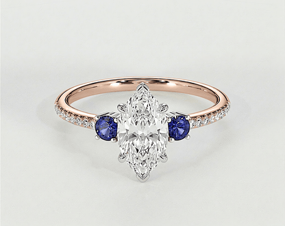 Sahira - Marquise - Engagement Rings - Ramzi & Co.®