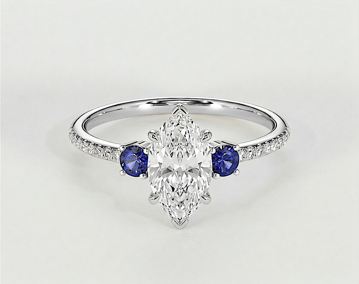 Sahira - Marquise - Engagement Rings - Ramzi & Co.®