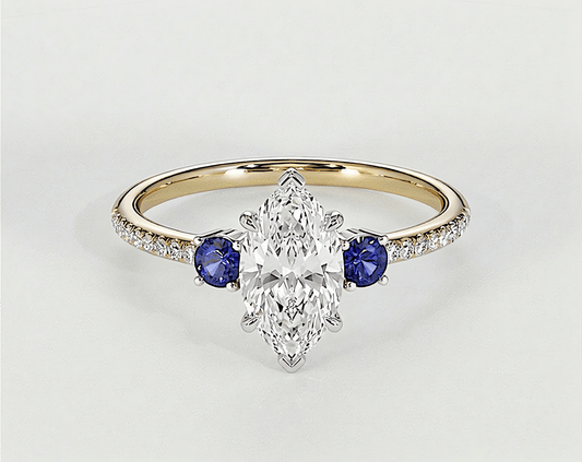 Sahira - Marquise - Engagement Rings - Ramzi & Co.®