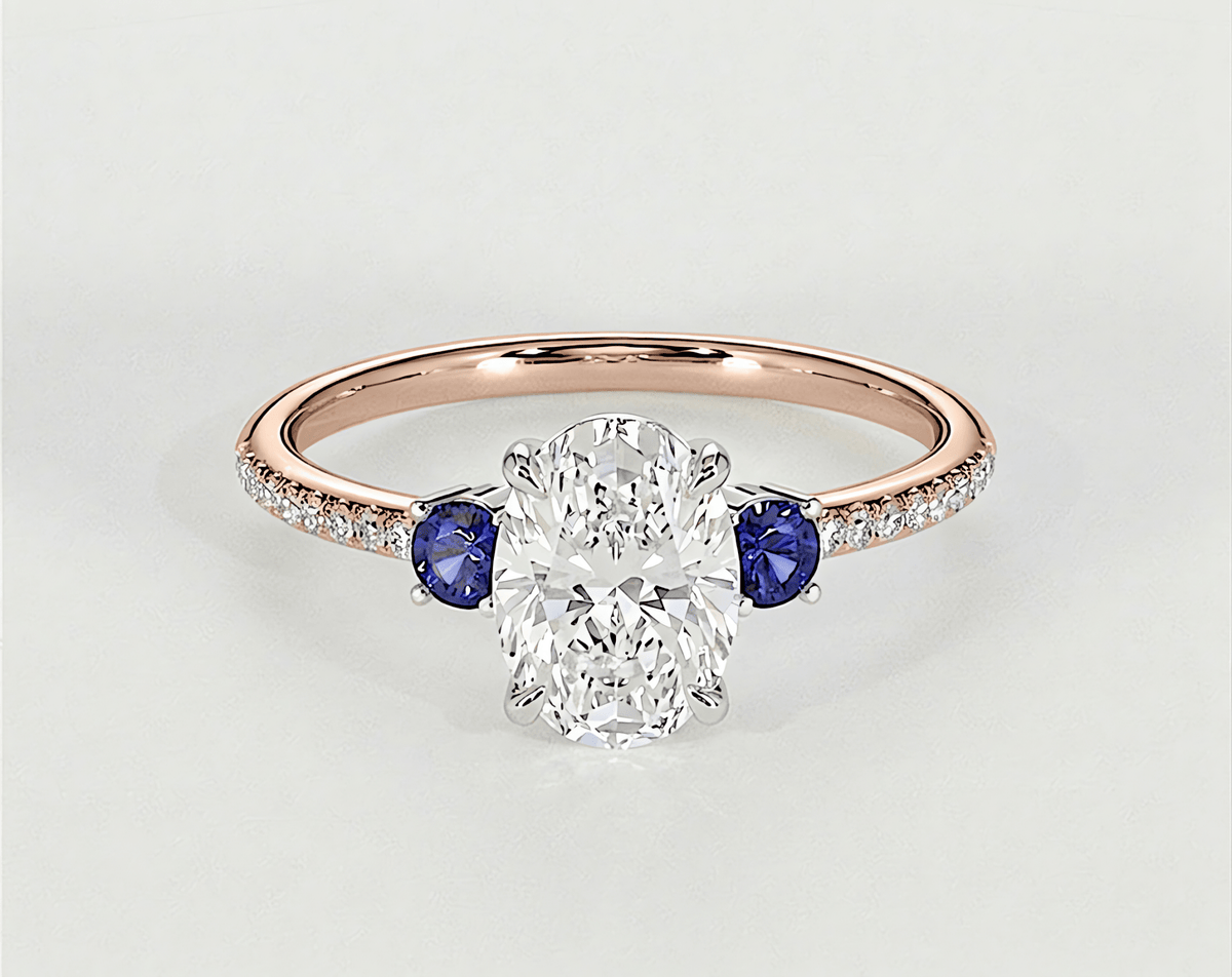 Sahira - Oval - Engagement Rings - Ramzi & Co.®