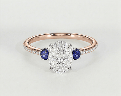 Sahira - Oval - Engagement Rings - Ramzi & Co.®