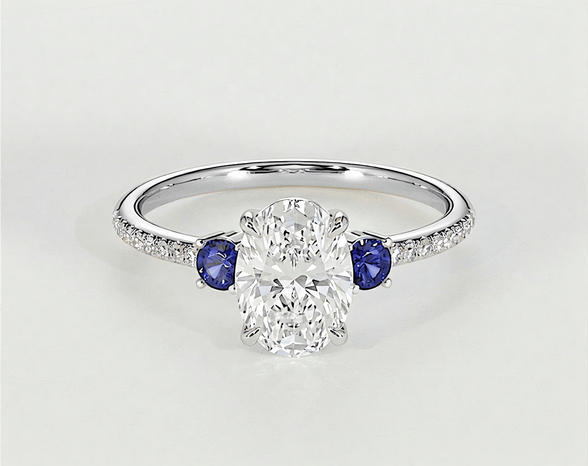 Sahira - Oval - Engagement Rings - Ramzi & Co.®