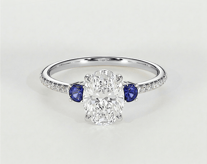 Sahira - Oval - Engagement Rings - Ramzi & Co.®