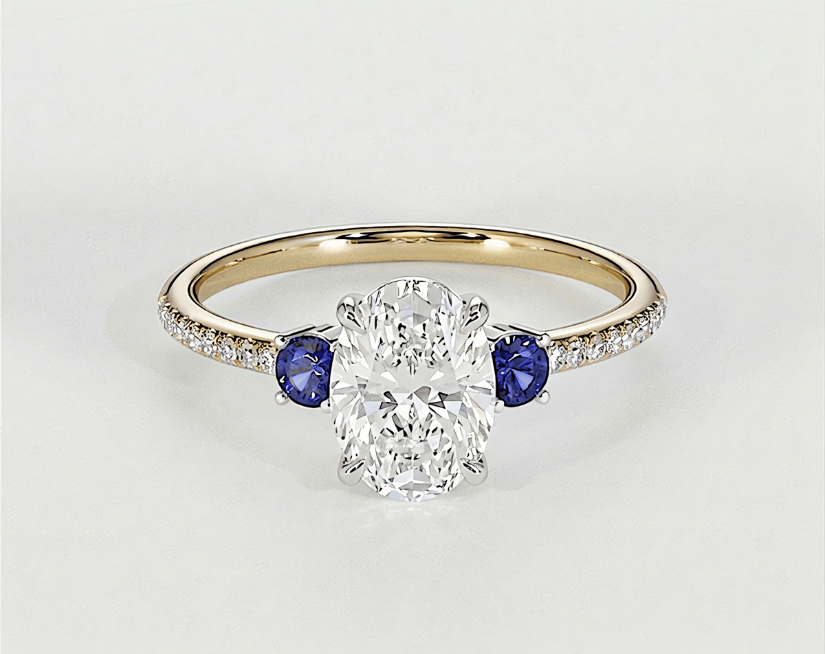Sahira - Oval - Engagement Rings - Ramzi & Co.®