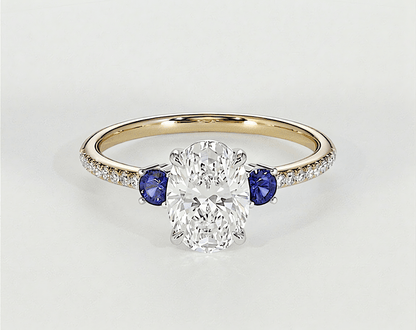 Sahira - Oval - Engagement Rings - Ramzi & Co.®