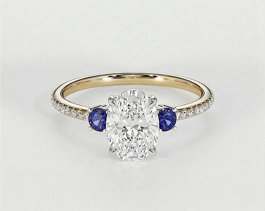 Sahira - Oval - Engagement Rings - Ramzi & Co.®