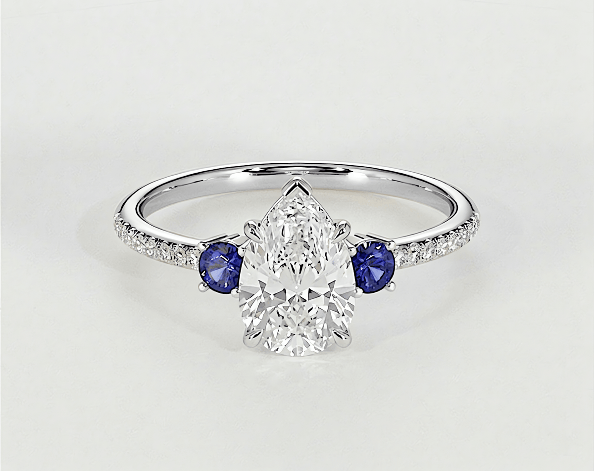 Sahira - Pear - Engagement Rings - Ramzi & Co.®