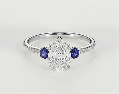 Sahira - Pear - Engagement Rings - Ramzi & Co.®