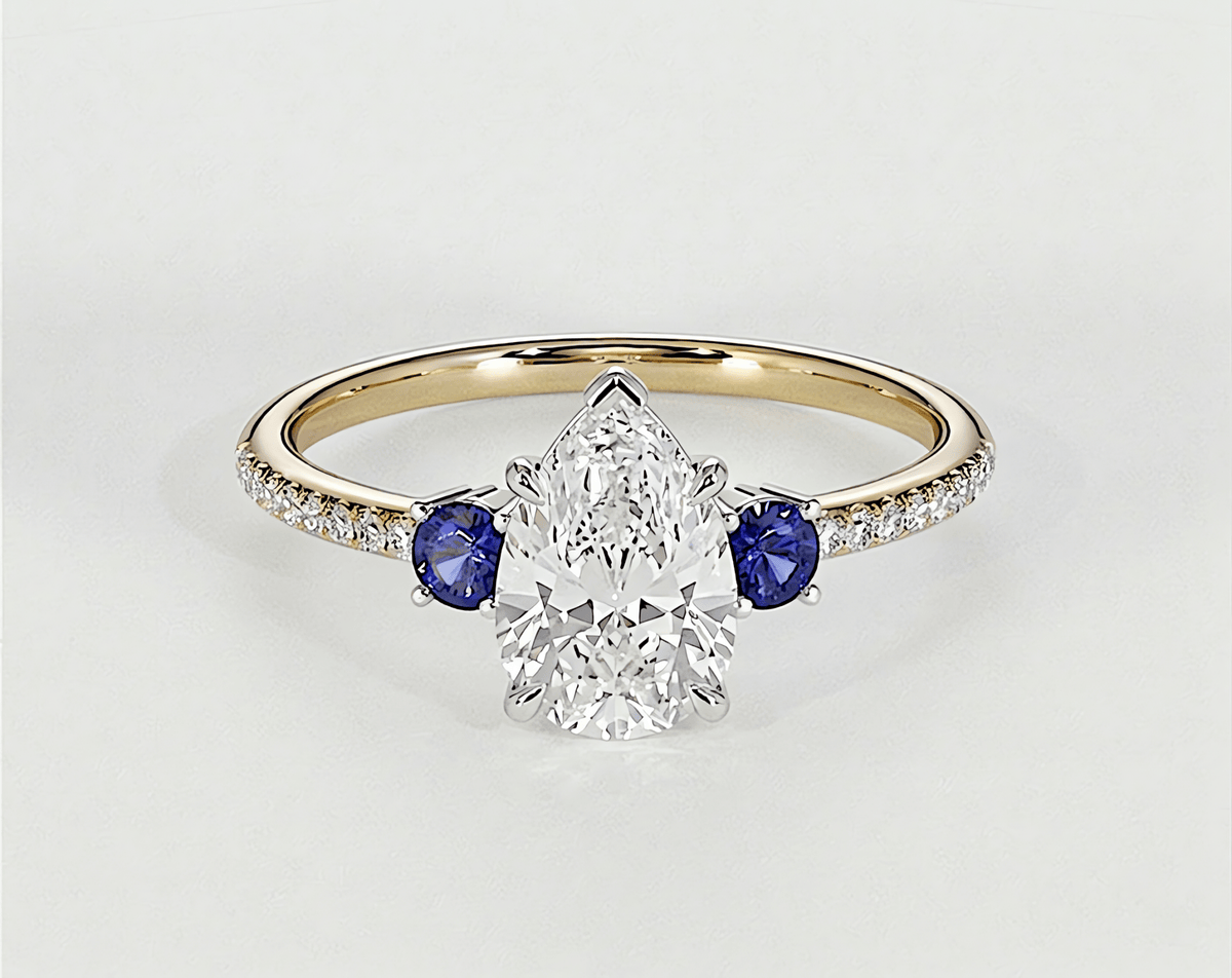 Sahira - Pear - Engagement Rings - Ramzi & Co.®