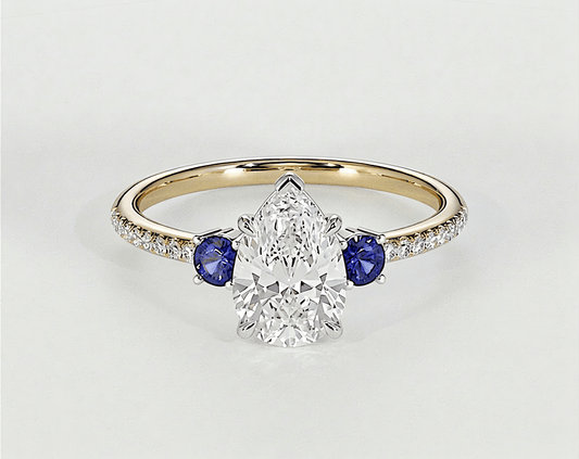 Sahira - Pear - Engagement Rings - Ramzi & Co.®
