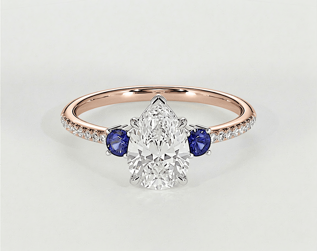 Sahira - Pear - Engagement Rings - Ramzi & Co.®