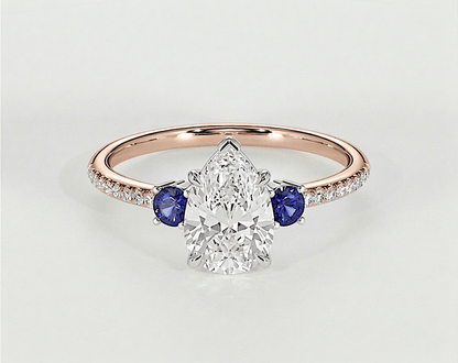 Sahira - Pear - Engagement Rings - Ramzi & Co.®