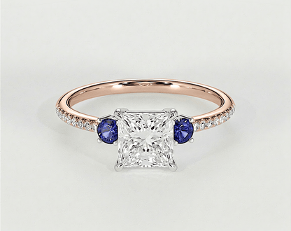 Sahira - Princess - Engagement Rings - Ramzi & Co.®