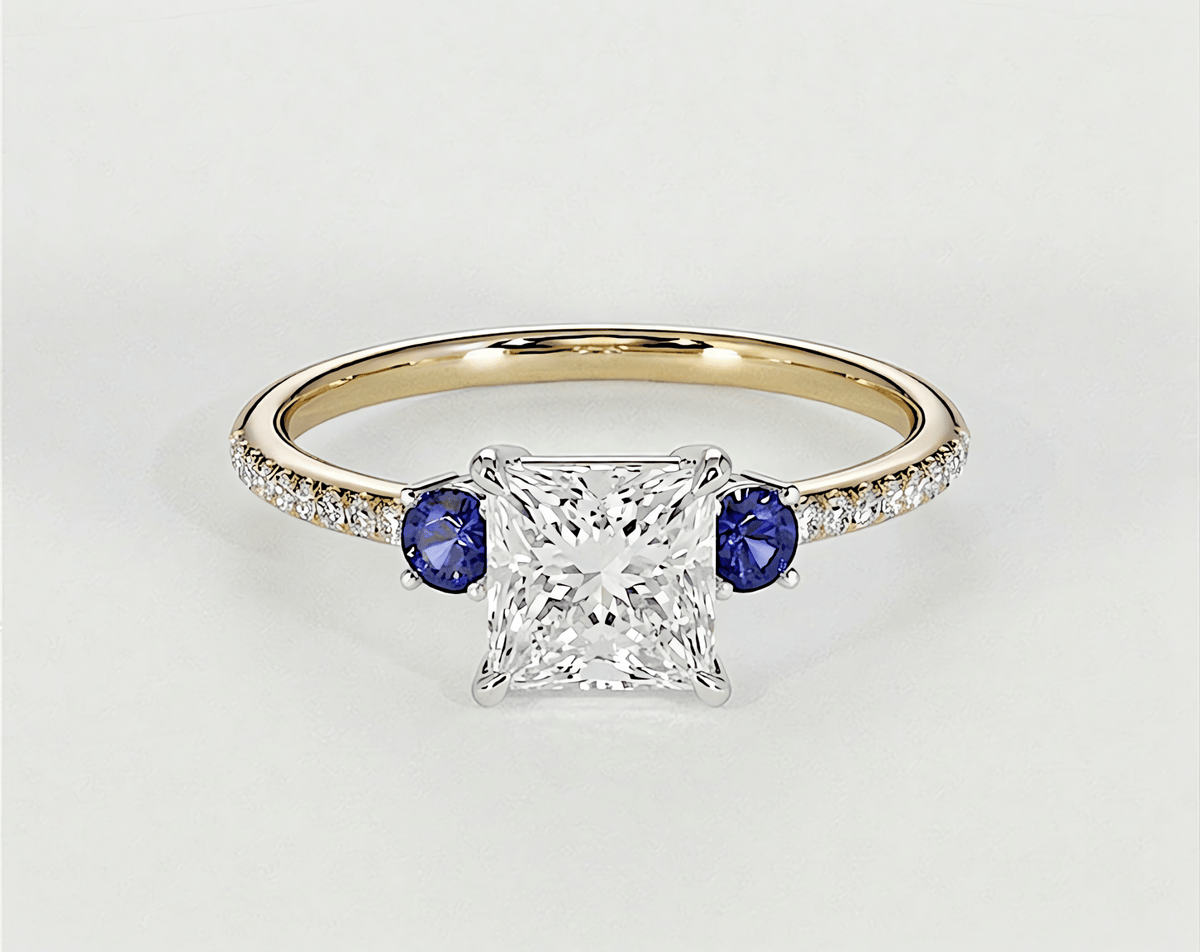 Sahira - Princess - Engagement Rings - Ramzi & Co.®