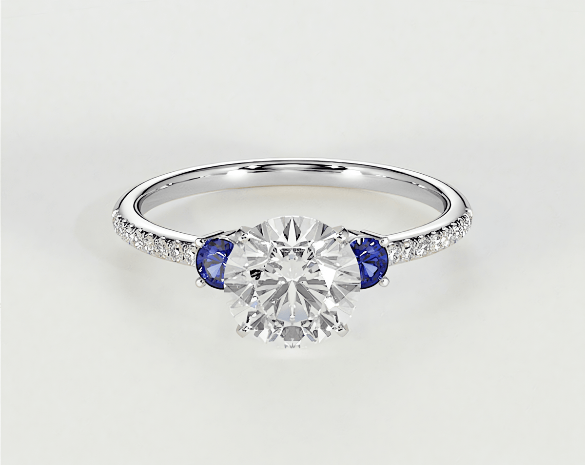 Sahira - Round - Engagement Rings - Ramzi & Co.®
