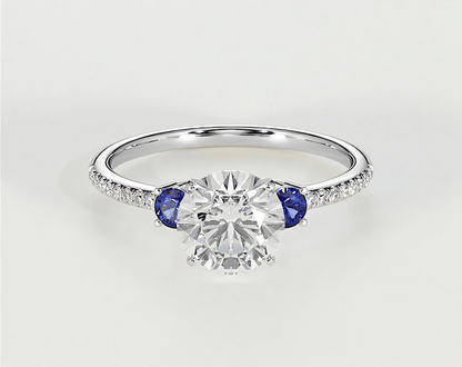 Sahira - Round - Engagement Rings - Ramzi & Co.®