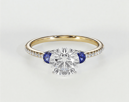 Sahira - Round - Engagement Rings - Ramzi & Co.®