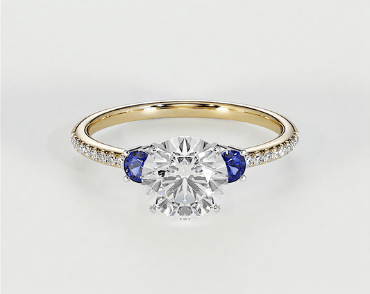 Sahira - Round - Engagement Rings - Ramzi & Co.®