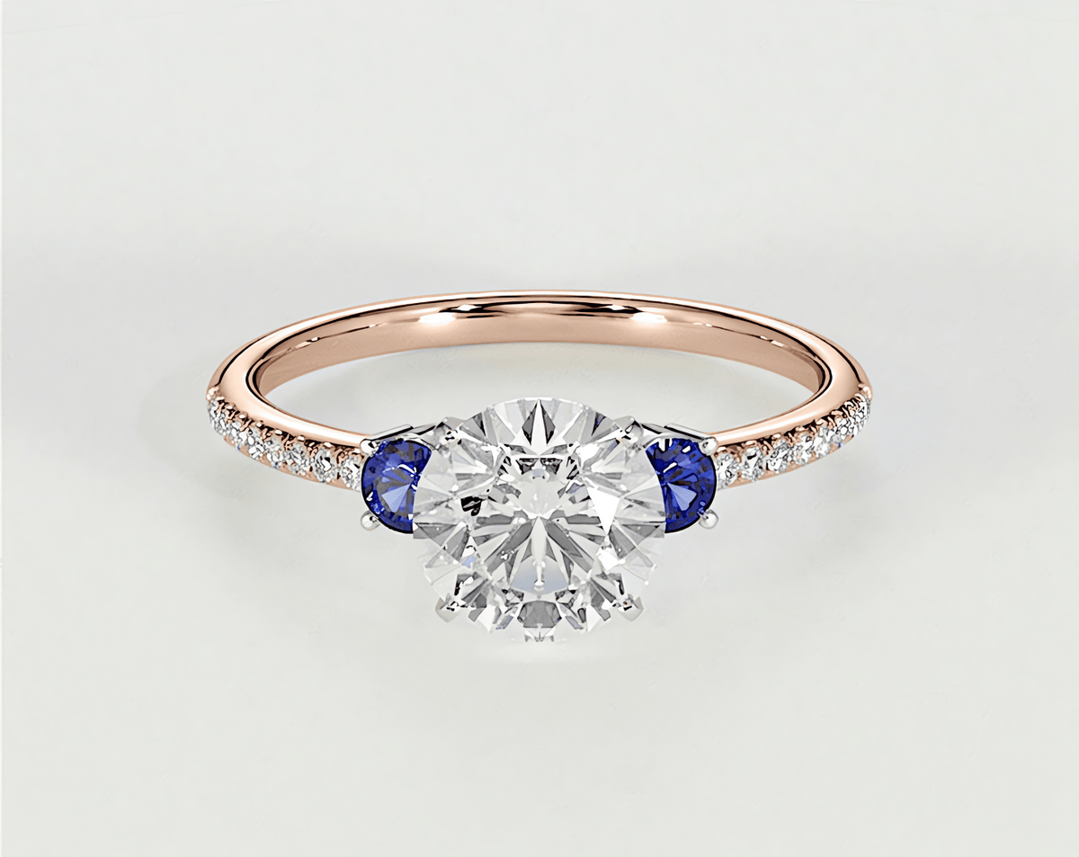 Sahira - Round - Engagement Rings - Ramzi & Co.®