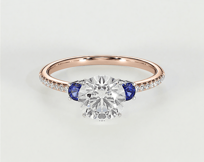 Sahira - Round - Engagement Rings - Ramzi & Co.®