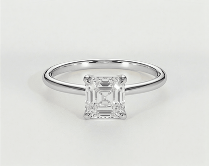 Samantha - Asscher - Engagement Rings - Ramzi & Co.®