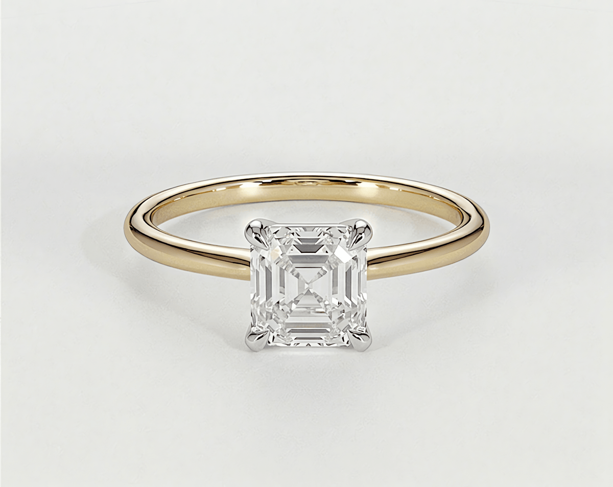 Samantha - Asscher - Engagement Rings - Ramzi & Co.®