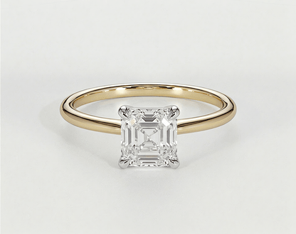 Samantha - Asscher - Engagement Rings - Ramzi & Co.®