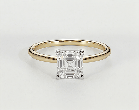 Samantha - Asscher - Engagement Rings - Ramzi & Co.®