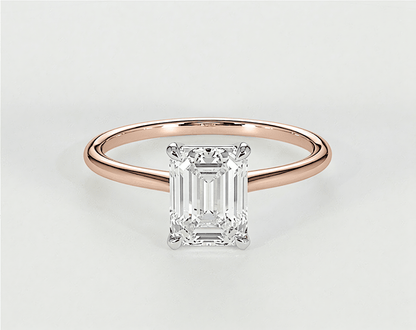 Samantha - Emerald - Engagement Rings - Ramzi & Co.®
